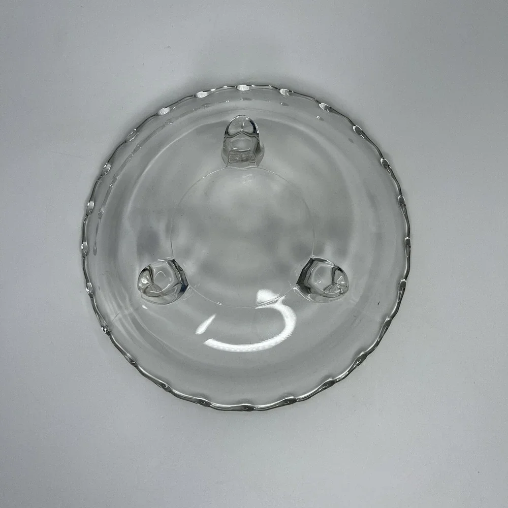 Fostoria Century Clear Glass‎ Footed Bon Bon Bowl Candy Dish 7